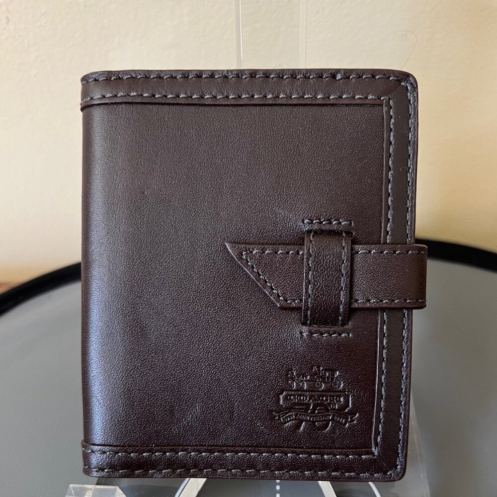 COACH Leather travel frame photo picture